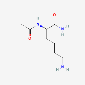 (S)-2-Acetamido-6-aminohexanamide