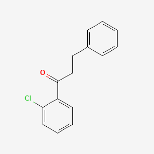 molecular formula C15H13ClO B1343419 2'-氯-3-苯基丙酮 CAS No. 898764-45-9