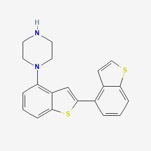 1-([2,4'-Bibenzo[b]thiophen]-4-yl)piperazine