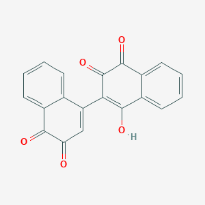 3'-Hydroxy[1,2'-binaphthalene]-1',3,4,4'-tetrone