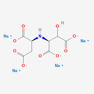 tetrasodium;(2S)-2-[[(1S)-1,2-dicarboxylatoethyl]amino]-3-hydroxybutanedioate