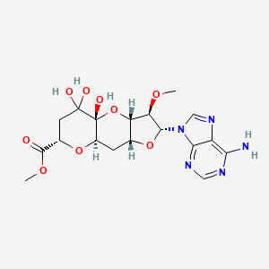 9'-deoxy-8',8'-dihydroxyherbicidin B