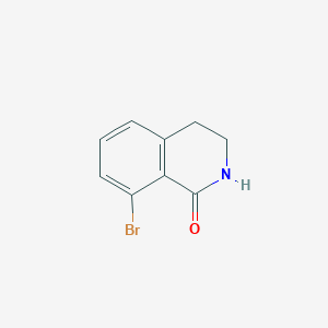 molecular formula C9H8BrNO B1343454 8-Bromo-3,4-dihydroisoquinolin-1(2H)-one CAS No. 1159811-99-0