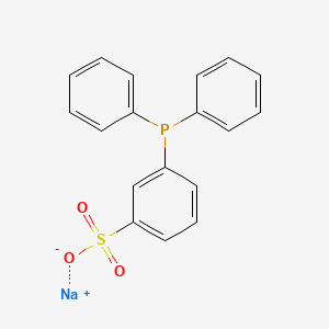 molecular formula C18H14NaO3PS B1343476 3-(二苯基膦基)苯磺酸钠 CAS No. 63995-75-5