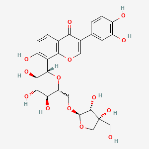 molecular formula C26H28O14 B13434789 3'-Hydroxymirificin 