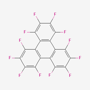 molecular formula C18F12 B13434870 Dodecafluorotriphenylene CAS No. 17051-14-8