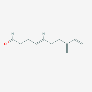 (E)-4-Methyl-8-methylenedeca-4,9-dienal