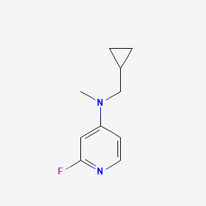 N-(cyclopropylmethyl)-2-fluoro-N-methylpyridin-4-amine