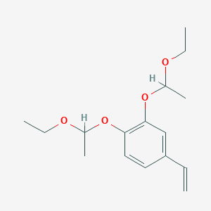 1,2-Bis(1-ethoxyethoxy)-4-vinylbenzene