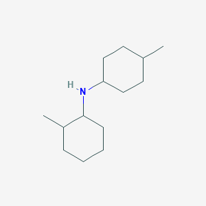 2-methyl-N-[(1r,4r)-4-methylcyclohexyl]cyclohexan-1-amine