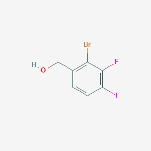 2-Bromo-3-fluoro-4-iodobenzyl alcohol