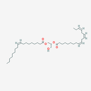 molecular formula C39H68O5 B13435247 1-Hydroxy-3-(oleoyloxy)propan-2-yl (9Z,12Z,15Z)-octadeca-9,12,15-trienoate 