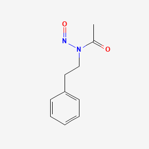 molecular formula C10H12N2O2 B13435280 n-Nitroso-n-(2-phenylethyl)acetamide CAS No. 14300-08-4