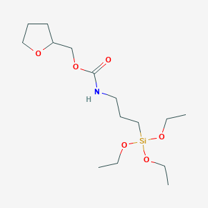 molecular formula C15H31NO6Si B13435297 oxolan-2-ylmethyl N-(3-triethoxysilylpropyl)carbamate 