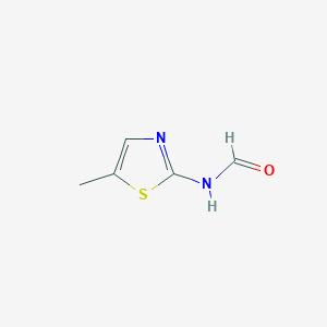 molecular formula C5H6N2OS B13435352 N-(5-Methylthiazol-2-yl)formamide 