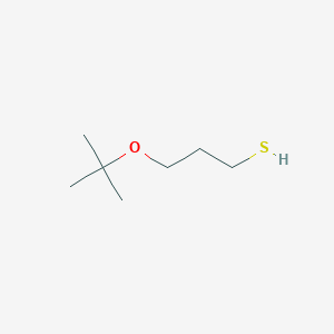 molecular formula C7H16OS B13435398 3-(Tert-butoxy)propane-1-thiol 