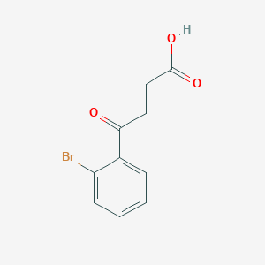 B1343546 4-(2-Bromophenyl)-4-oxobutyric acid CAS No. 898765-21-4