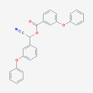 [Cyano-(3-phenoxyphenyl)methyl] 3-phenoxybenzoate