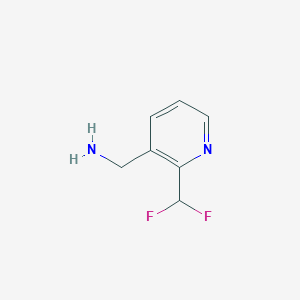 (2-(Difluoromethyl)pyridin-3-yl)methanamine