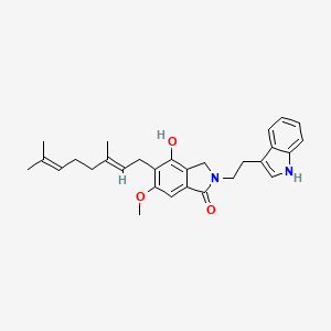 molecular formula C29H34N2O3 B13435656 Corallocin C CAS No. 2002492-45-5