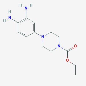 Ethyl 4-(3,4-diaminophenyl)piperazine-1-carboxylate