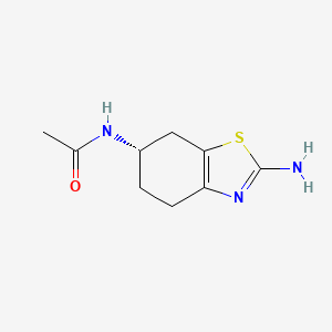 (S)-N-(2-Amino-4,5,6,7-tetrahydrobenzo[d]thiazol-6-yl)acetamide