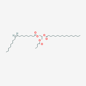 molecular formula C41H76O6 B13435720 (Z)-3-(Butyryloxy)-2-(palmitoyloxy)propyl oleate 