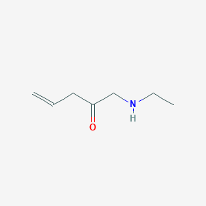 1-(Ethylamino)pent-4-en-2-one