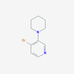 4-Bromo-3-(piperidin-1-yl)pyridine