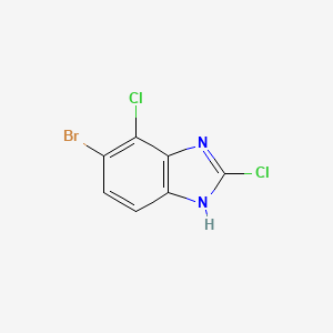 5-bromo-2,4-dichloro-1H-benzimidazole