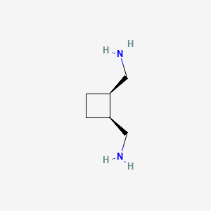 ((1R,2S)-cyclobutane-1,2-diyl)dimethanamine