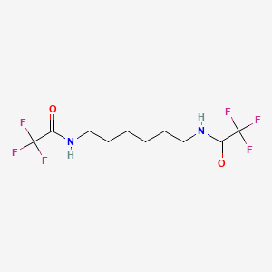 Acetamide, N,N'-1,6-hexanediylbis[2,2,2-trifluoro-