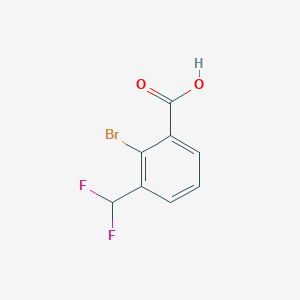 2-Bromo-3-(difluoromethyl)benzoic acid