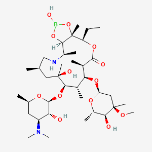 Azaerythromycin A 11,12-Hydrogen Borate