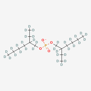 molecular formula C16H34O4P- B13435964 Bis(2-ethylhexyl) Phosphate-d34 