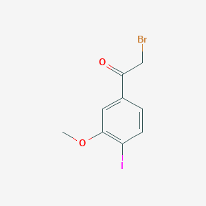 4-Iodo-3-methoxyphenacyl bromide