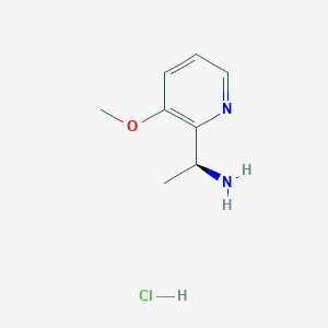 (S)-1-(3-Methoxypyridin-2-YL)ethanamine hcl