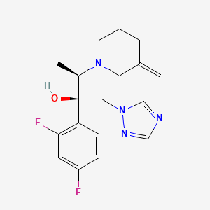 (2R,3R)-2-(2,4-Difluorophenyl)-3-(3-methylenepiperidin-1-yl)-1-(1H-1,2,4-triazol-1-yl)butan-2-ol