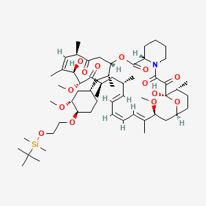 40-O-[2-(t-butyldimethylsilyl)oxy]ethyl rapamycin