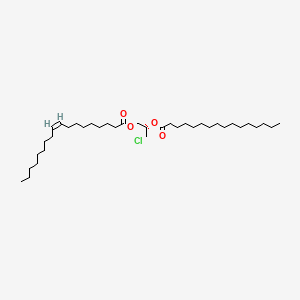 molecular formula C37H69ClO4 B13436239 rac-2-Palmitoyl-1-oleoyl-3-chloropropanediol 