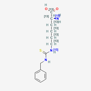 N6-[(Benzylamino)carbonothioyl]lysine-13C6,15N2