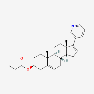 17-(3-Pyridinyl)-3-propanoate-androsta-5,16-dien-3-ol