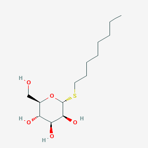 (2R,3S,4S,5S,6R)-2-(hydroxymethyl)-6-octylsulfanyloxane-3,4,5-triol