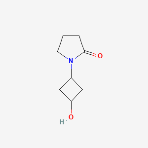 1-(3-Hydroxycyclobutyl)pyrrolidin-2-one