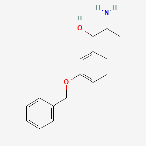 2-Amino-1-[3-(benzyloxy)phenyl]propan-1-ol