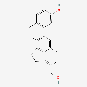 molecular formula C21H16O2 B13436352 8-Hydroxy-3-hydroxymethylcholanthrene 