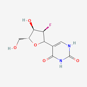 5-[(3R,4R,5R)-3-fluoro-4-hydroxy-5-(hydroxymethyl)oxolan-2-yl]-1H-pyrimidine-2,4-dione