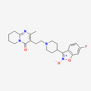 molecular formula C23H27FN4O3 B13436394 Risperidone Isoxazole-N-oxide 