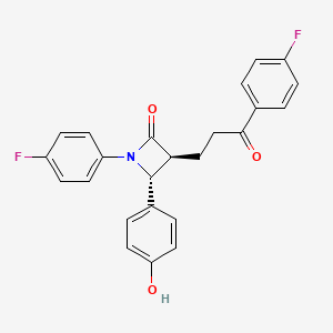 molecular formula C24H19F2NO3 B13436508 n-Lauroyl-n-methyltaurine sodium salt 