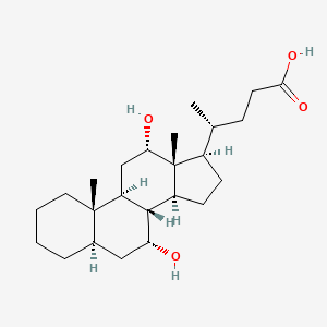 7alpha,12alpha-Dihydroxy-5alpha-cholan-24-oic Acid